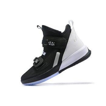 2019 Nike LeBron Soldier 13 Black White Shoes
